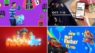 Nickelodeon "Nick Jr." Commercial Breaks (October 9, 2020)