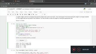 ipywidget : How to create button in jupter python