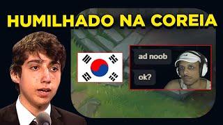 JEAN MAGO MODO GOAT, BUERINHO LEVA DESAFORO NA COREIA - LEAGUE OF LEGENDS