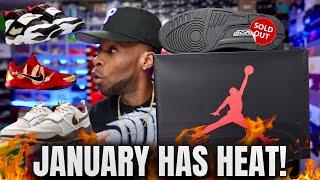 I HAD NO IDEA JANUARY WAS THIS STACKED!! RETROS, COLLABS & MORE HAPPENING THIS MONTH IN SNEAKERS!