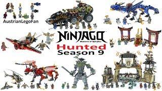 All Lego Ninjago Season 9 Hunted Sets Summer 2018 - Lego Speed Build Review