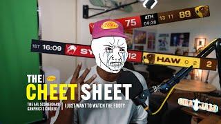 "OPENING ROUND IN THE AFL GIVES ME BLUE BALLS" | The CHEETSheet EP.2