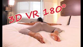 3D 180° VR 4K Astrodomina (Sydney Lee)  Barefoot morning yoga Preview #Visionpro #metaquest #VR