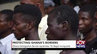 Ghana Immigration Service repatriates 76 illegal immigrants alleged to be internet fraudsters