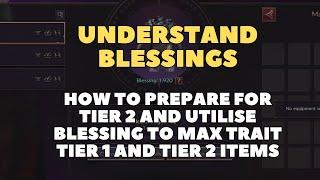 Understand Blessings for Tier 2 and Tier 1 in Throne and Liberty