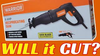 Harbor Freight Tool Review - Warrior 6 Amp Reciprocating Saw