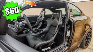 Convert Your BMW Headliner To Black For Under $100. (Super Easy!)