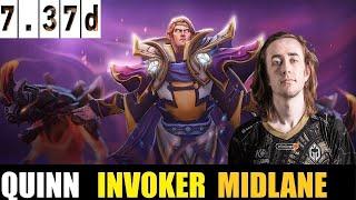  QUINN [INVOKER] MID 7.37D - DOTA 2 HIGHEST MMR MATCH#dota2 #dota2gameplay #quinn