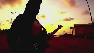 Sunny guitar cover street performer