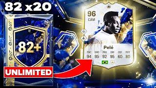 How to make Unlimited 82+ x 20 TOTY Packs in FC 25!!