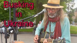 Dutch Busker in Wartime UKRAINE - Lviv (first session)