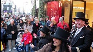 Incredible Scenes as Brown Thomas Doorman Sean Boland Gets Grafton Street Dancing.