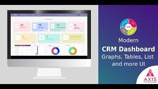 CRM dashboard in odoo, Dynamic odoo CRM dashboard with modern UI, Responsive CRM dashboard odoo