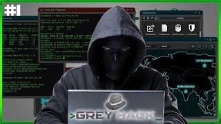 GREY HACK - Most Realistic Hacker Game Ive Played - Learning The Basics - Episode #1