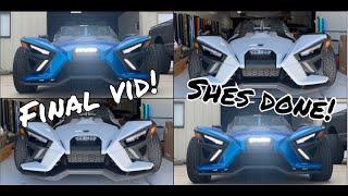 Vinyl Wrapping A 2021 Slingshot In 10 Minutes!