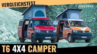 VW T6 Allrad Camper Test ▬ Flowcamper 150 vs. Werz Piccolo slimline