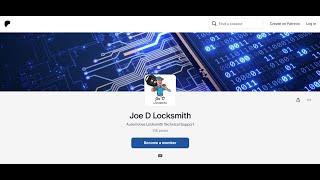 Joe D Locksmith VIP Membership & Discord Community