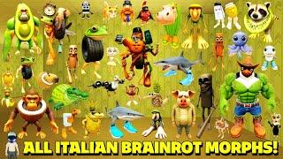 [ UPD 6! ] How to get ALL 35 BRAINROT MORPHS | ITALIAN BRAINROT MORPHS ! #roblox #mindude