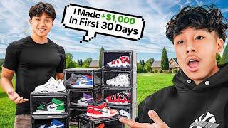 I Turned My Friend Into a Sneaker Reseller in 30 Days...