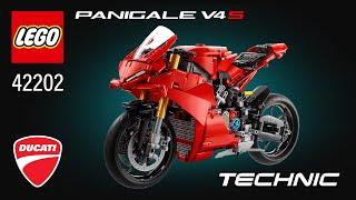 LEGO® Technic™ Ducati Panigale V4 S Motorcycle (42202)[1603 pcs] Step-by-Step Building Instructions