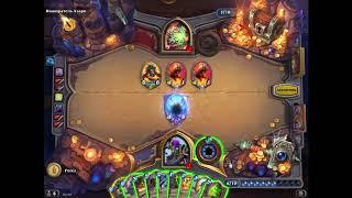 Hearthstone Жрец против 8 Босса Пожиратель Азари