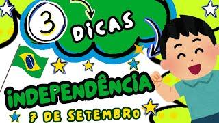 ⭕ INDEPENDÊNCIA DO BRASIL: 3 ATIVIDADES | EDUCAÇÃO INFANTIL 