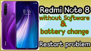 Mi note 8 restart on logo problem solution