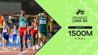 Shock finish as Fayisa  beats Myers  over 1500m | World Athletics U20 Championships Lima 2024