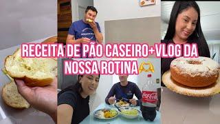 RECEITA DE PÃO CASEIRO FÁCIL E RÁPIDO |ALMOÇO DELICIA 