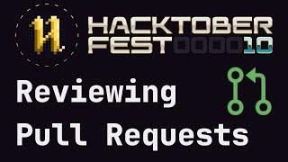 Hacktoberfest Reviewing PRs as a Maintainer | Open Source iOS Dev | Live Coding | Mikaela Caron