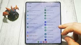 SAMSUNG GALAXY Z FOLD5: How to settup button press shortcut to mute all sounds | Quick Guide