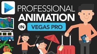 How to Make Explainer Video Animation in VEGAS Pro