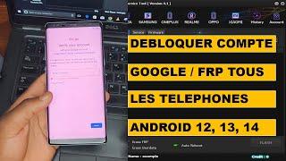 Debloquer compte google Samsung android 14, 13, 12 avec phoenix service tool