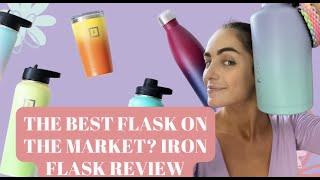 THE BEST FLASK / WATER BOTTLE OF 2022? MY HONEST IRON FLASK REVIEW