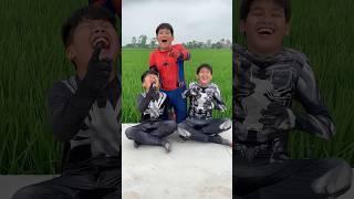 who is the strongest part 3 #spiderman #funny #ronaldo #trending #squidgame #comedy