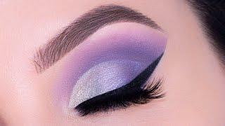 Purple Smokey Cut Crease Tutorial | Sigma x The Little Mermaid Palette