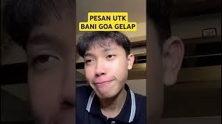 PESAN UTK BANI GOA GELAP #kristen #islam #debatagama