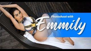 Photoshoot with EMMILY | Model super cantik ini makin istimewa