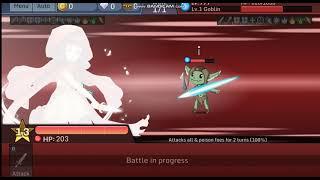 Gachaverse battle mode gameplay