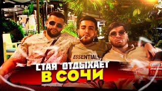 СТАЯ ОТДЫХАЕТ В СОЧИ | steel, ravshann, renatko | TWITCH