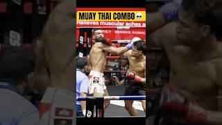 Muay Thai combo  #muaythai #mma #martialarts #fighter #usa #boxing