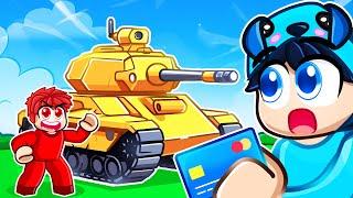 Spending $100,000 for the BIGGEST Army in Roblox With Crazy Fan Girl!