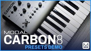 Modal Electronics Carbon 8 - Presets Demo |No Talking|  @ModalElectronics