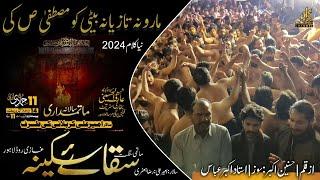 Maro Na Taziyana Beti Ko Mustafa Ki | New Noha 2024 | Matami Sangat Saqqa E Sakina sa | Ameer Ali