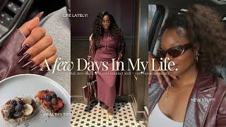 VLOG  life lately | self-care mindset shift, entering my transformation era, + cozy home moments!