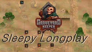 Sleepy Graveyard Keeper Longplay  Growing My Zombie Army  Spooky Farming (No Commentary )