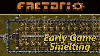 Factorio Tutorial | Early Game Smelting