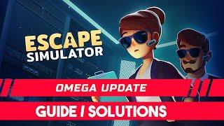 ESCAPE SIMULATOR OMEGA Gameplay/Walkthrough - New Rooms [Executive Office, The Elevator, Metaverse]