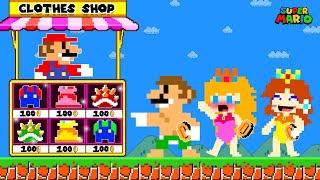 Mario Opened shop for All Characters In Super Mario Bros.! | Game Animation