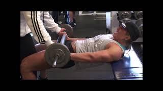 QUADS!! female bodybuilder RITA PENTEADO brings the pain LEG WORKOUT